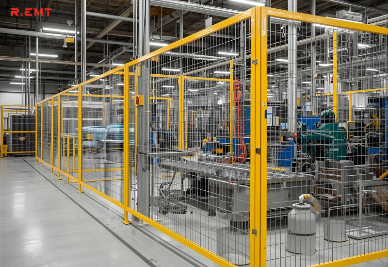 Hàng rào an toàn trong công nghiệp