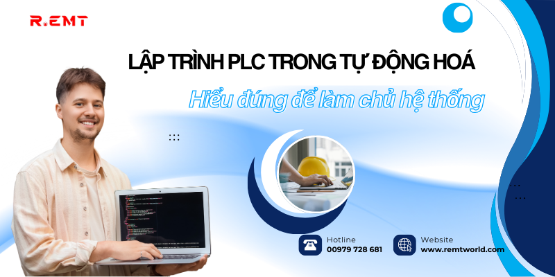 Lập trình PLC trong tự động hoá nhà máy: Hiểu đúng để làm chủ hệ thống