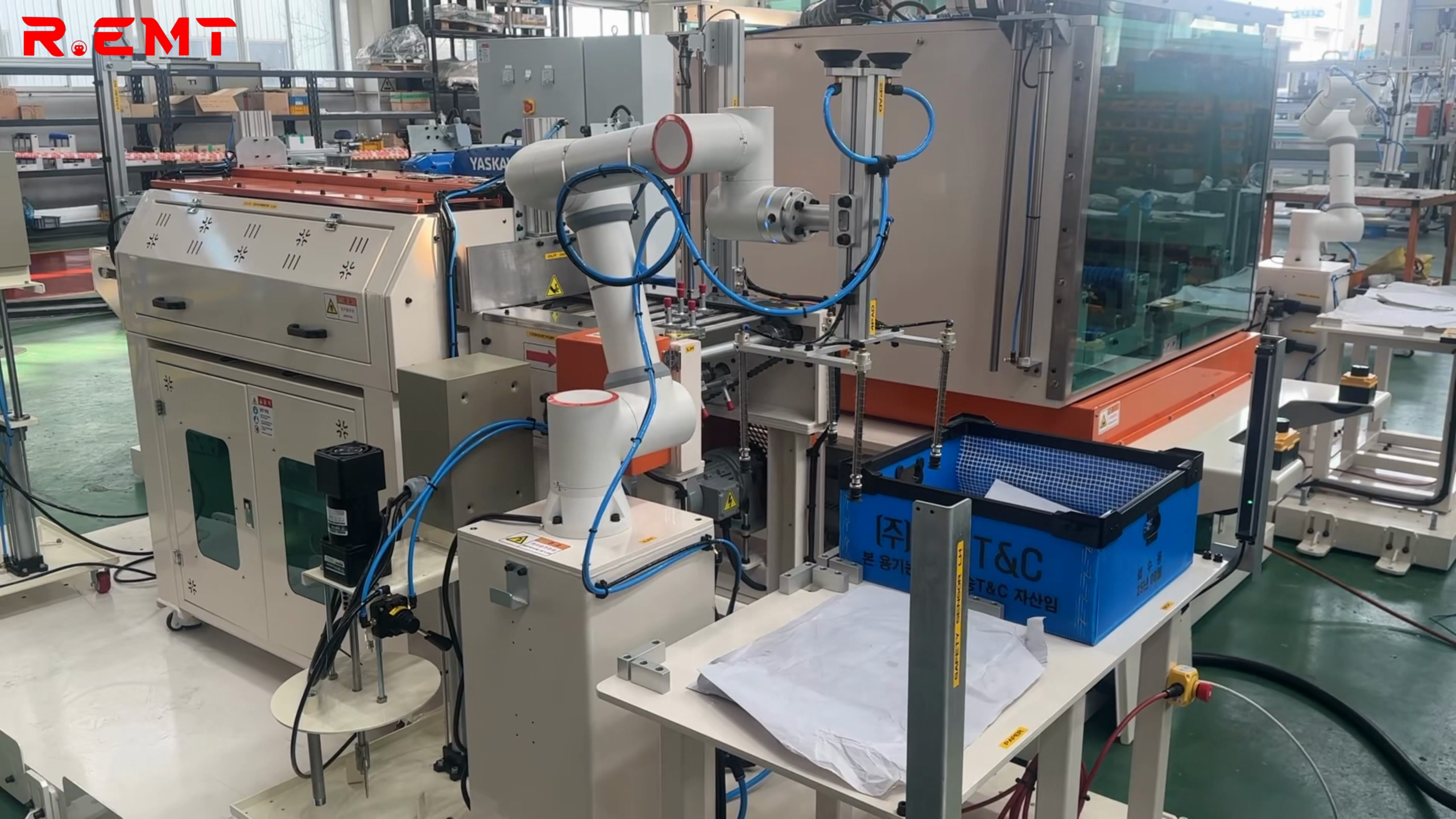 Cánh tay robot vận hành 5